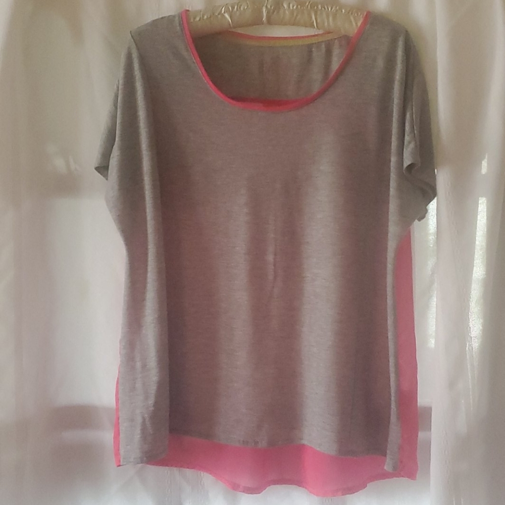 Gray and Pink T size XL 5/25 Bundle